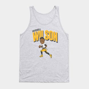 Russell Wilson Pittsburgh Caricature Tank Top